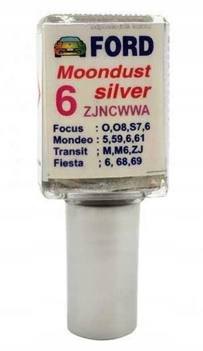Lakier samochodowy Zaprawka Ara Ford Moondust Silver 10ml