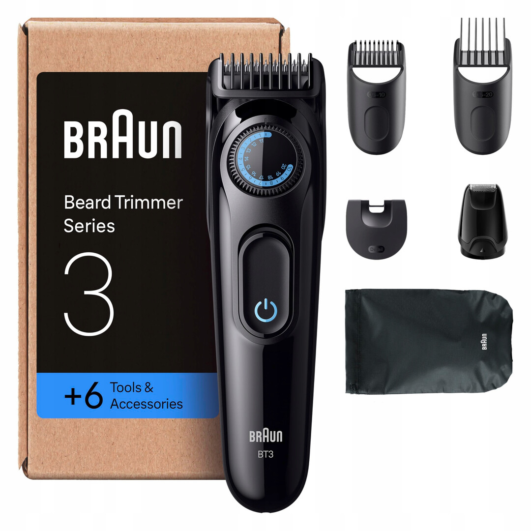 Zastřihovač vousů Braun Beard BT3565 Sbox