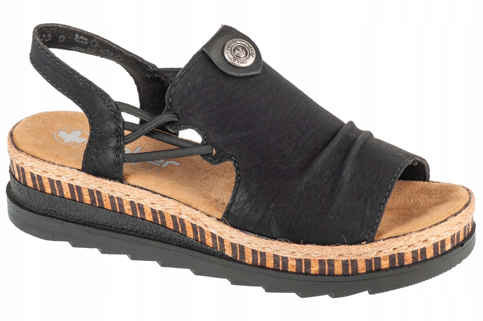 Rieker Sandals (40) Dámské sandály černé