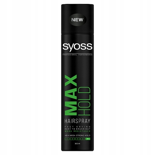 

Syoss Max Hold lakier do włosów Strong 300ml