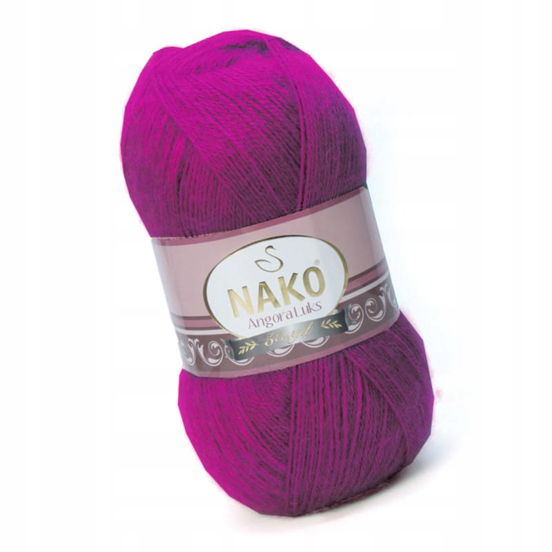 Nako Angora Luks 2180 фиолетовый (100гр / 550мт)