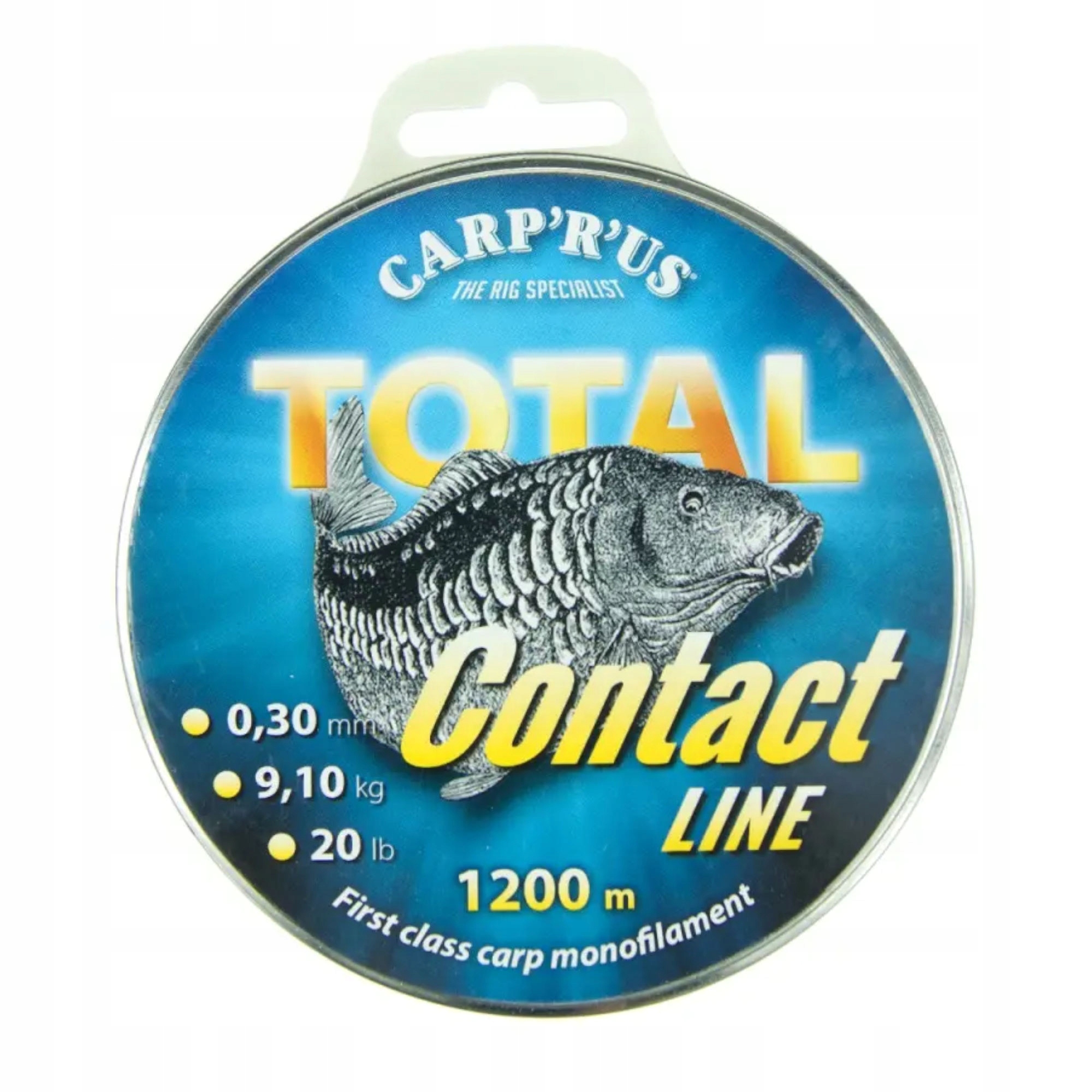 Vlasec Carp'R'Us Total Contact Line Yellow 1200 m 0,30 mm 9,1 kg/20 lb
