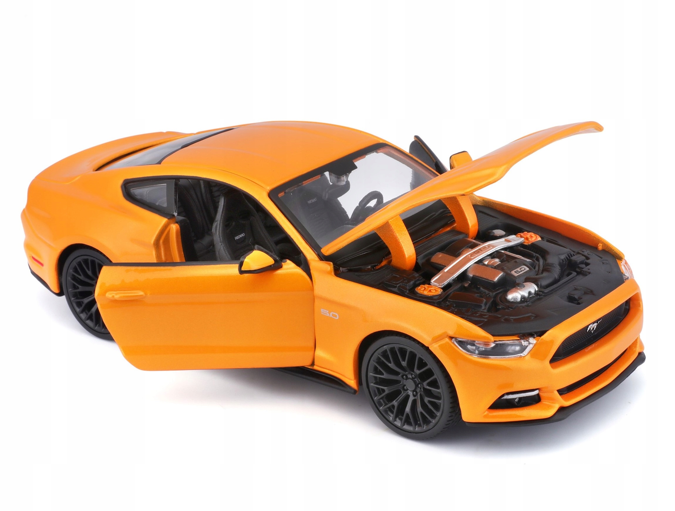 Ford Mustang Gt 5.0 2015 Maisto 1:24 31508 Or Kovový Sběratelský Model