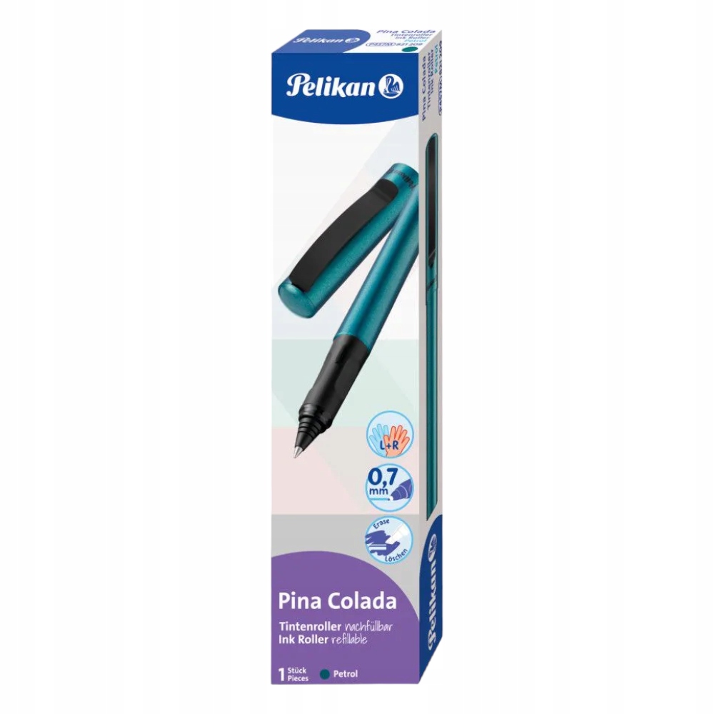 Pióro kulkowe na naboje Pelikan Pina Colada Petrol Kod producenta 821209