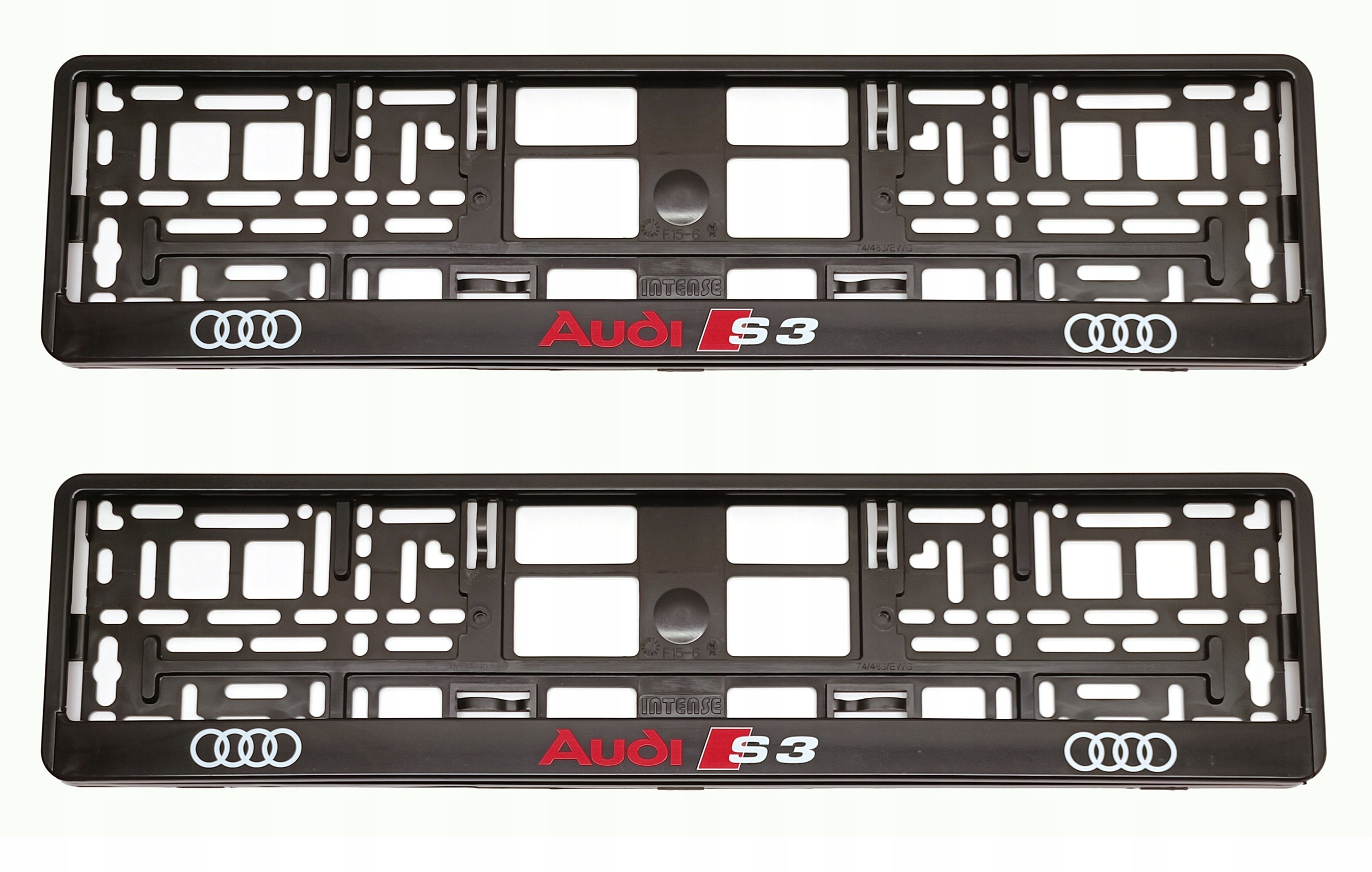 Ramki Do Tablicy Rejestracyjnej Audi S3 Napis Uv 2 Sztuki
