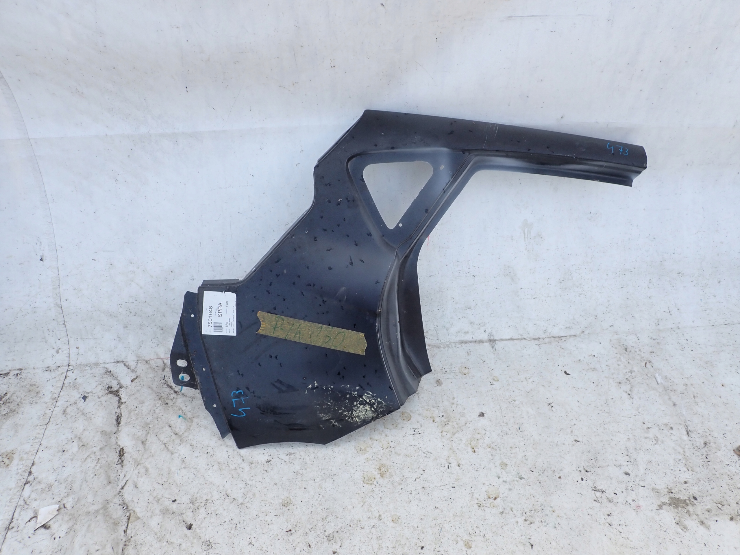 FORD FIESTA MK7 08- parafango Destra posteriore posteriore