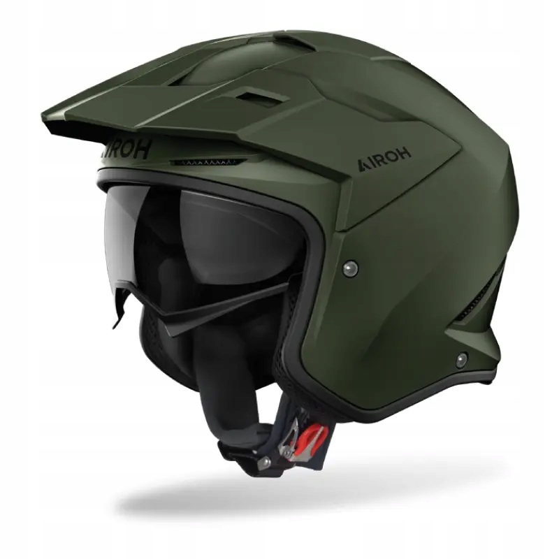 Motocyklová prilba Airoh Kombakt Color Military Green Matt L
