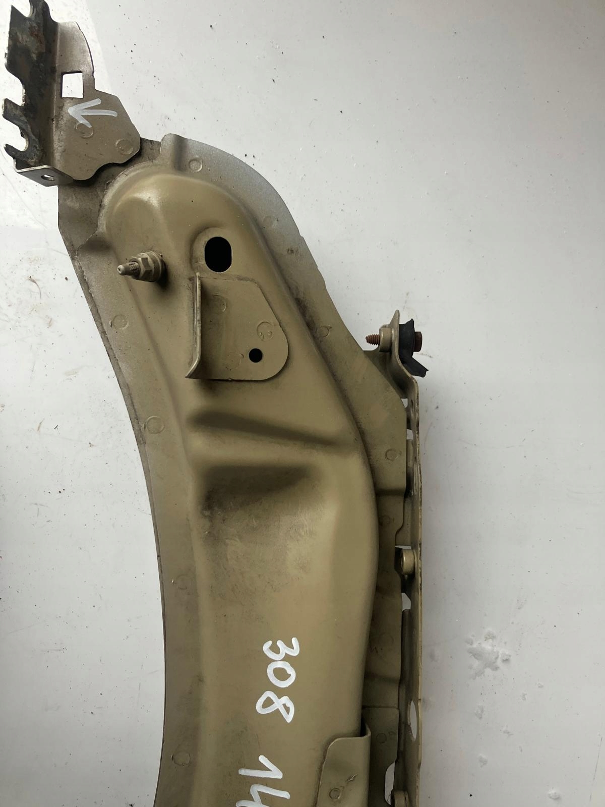 Support plaque Console Aile Gauche Avant PEUGEOT 308 T9 #14