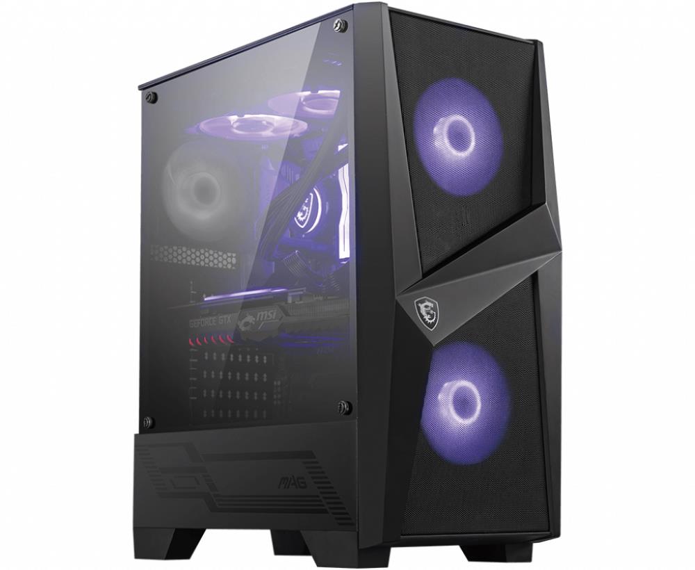 Obudowa Msi Mag Forge 100M Gamingowy Mid-Tower z Szkłem Hartowanym