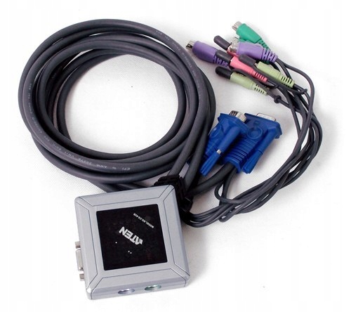 2-portový prepínač Kvm PS/2 CS-62B