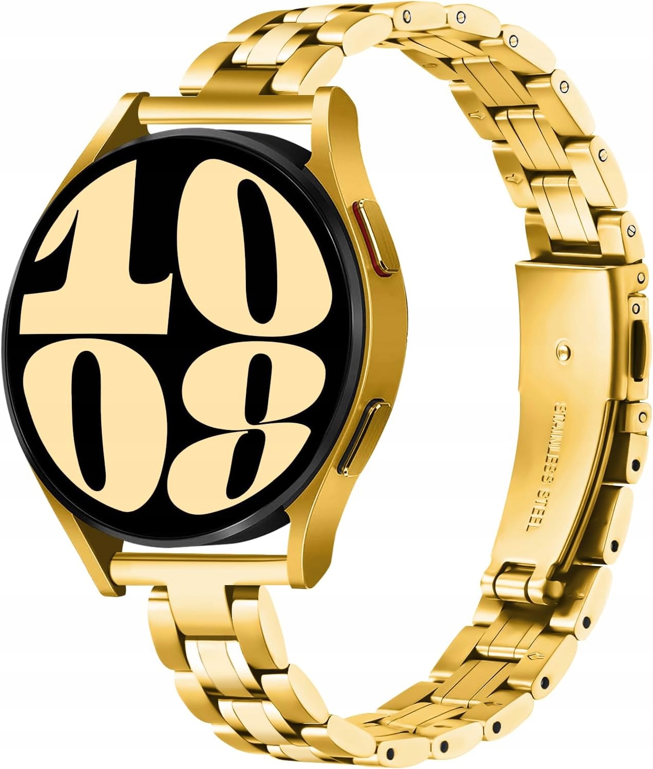 Hayonliy HA071-3 złota bransoleta 20mm do Samsung Galaxy Watch 6/5/4
