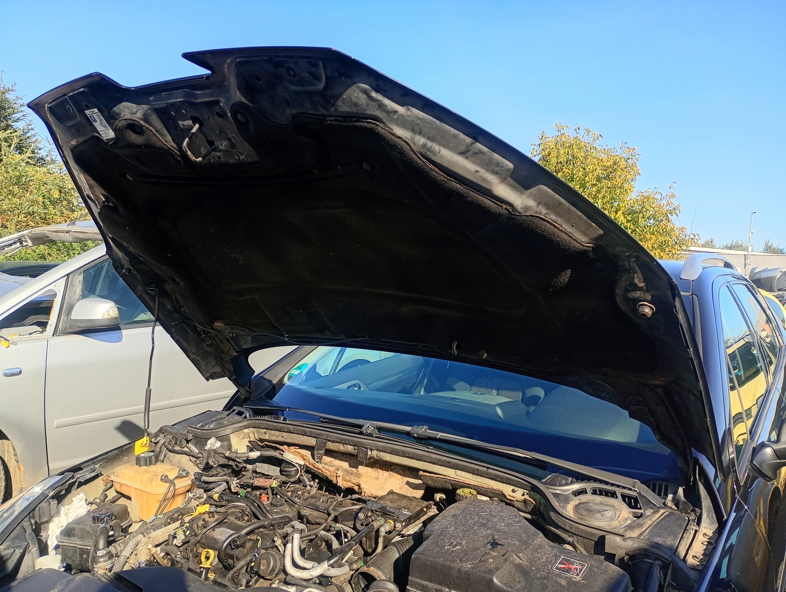 capot Peugeot 407 SW 04-10 code lakieru EXLD