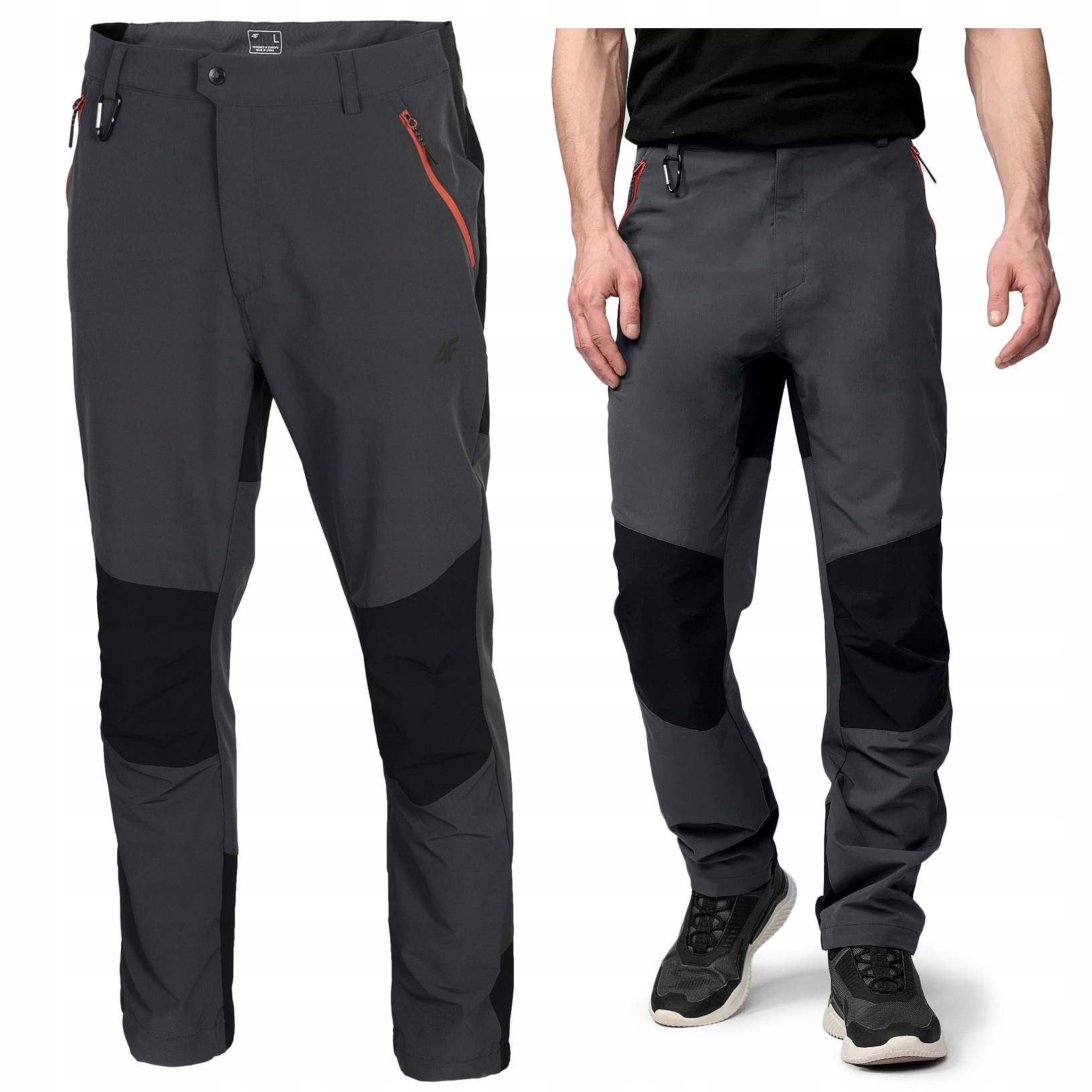 

Spodnie Trekkingowe 4F męskie Softshell SPMTR062 S
