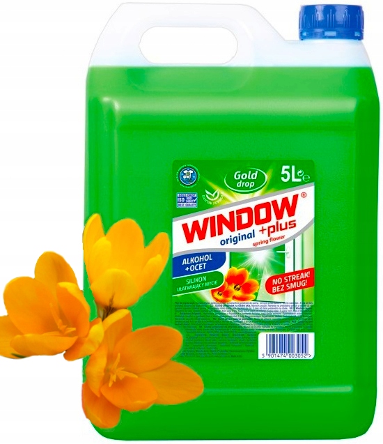 

Płyn do mycia szyb i luster Window 5l