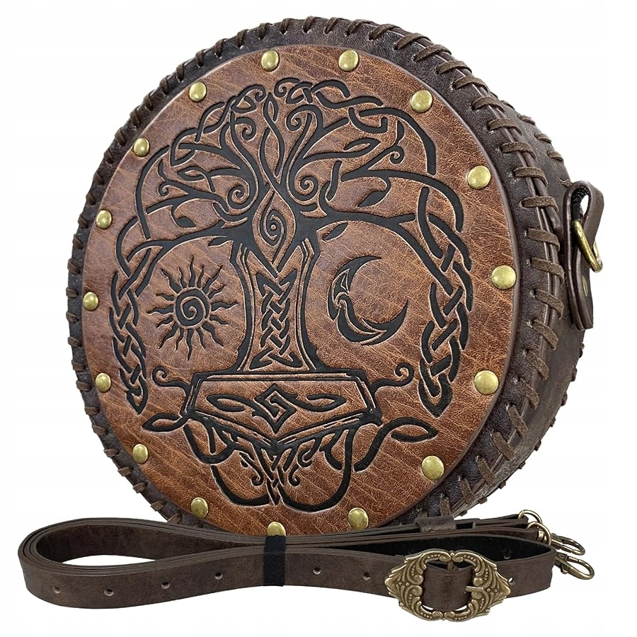 HiiFeuer taška na rameno 0WSU4PF7FAMP5 hnědá