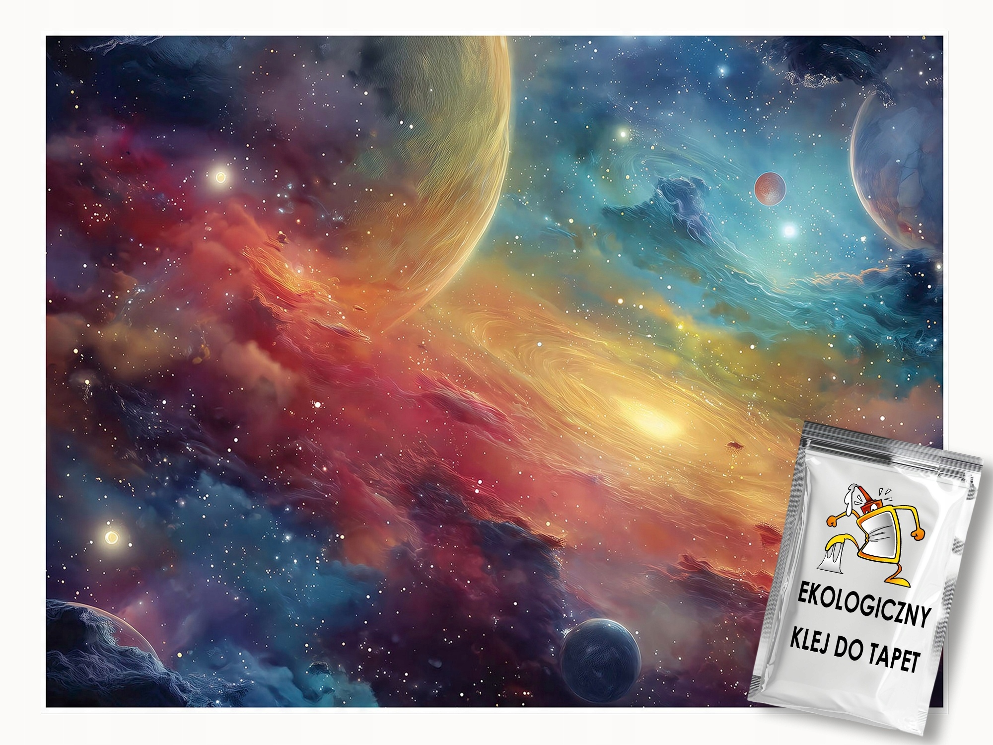 Fototapeta Pro Děti Vesmír Planety Tapeta Do Dětského Pokoje 400x280