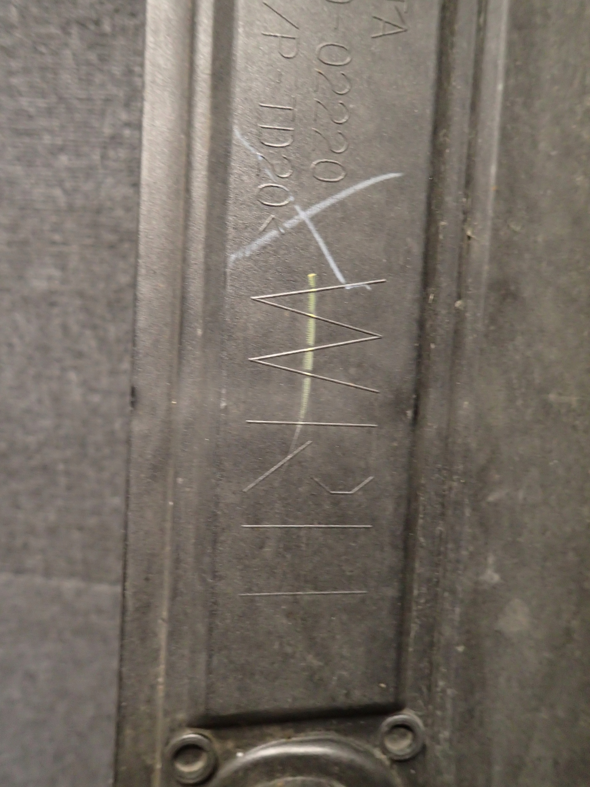 threshold moulding threshold right TOYOTA COROLLA 18