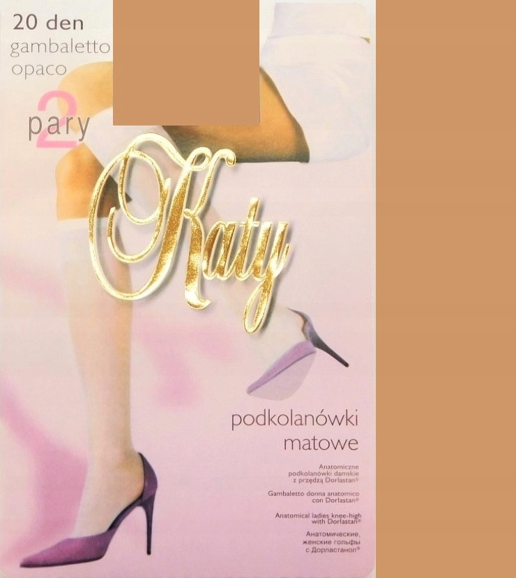 

Katy Opaco 20den podkolanówki lycra visone 2p