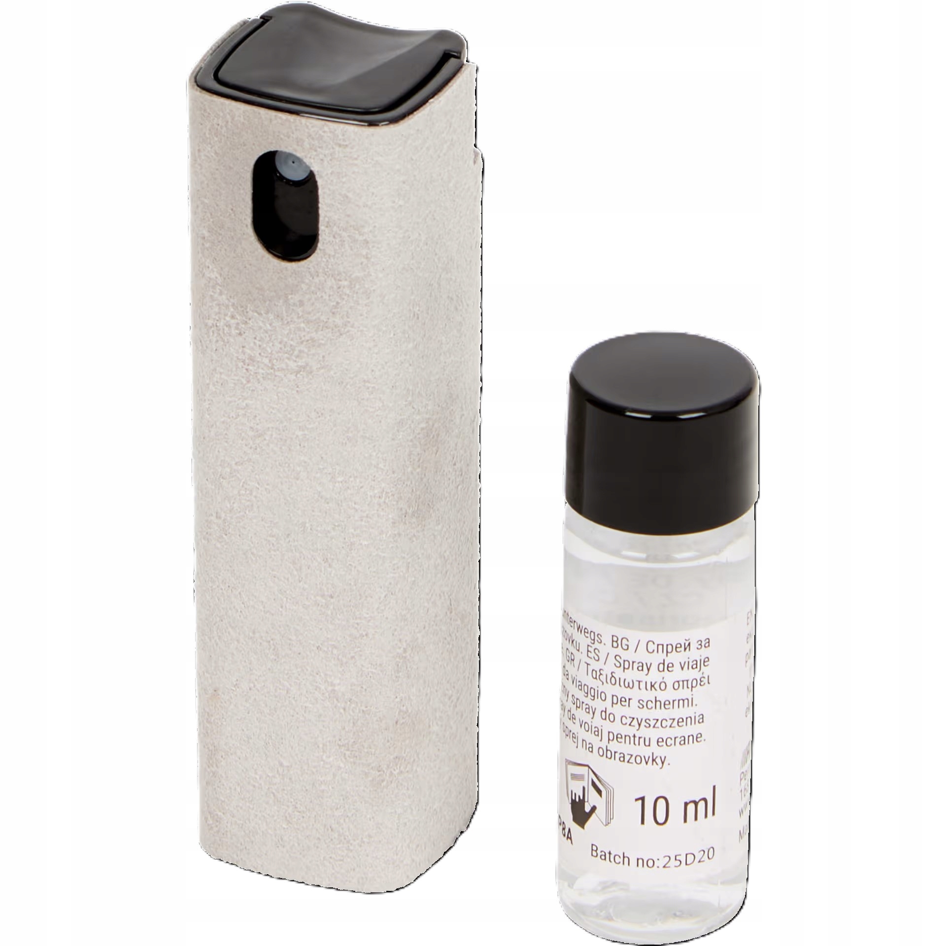 CZYŚCIK + SPRAY PŁYN do EKRANU SMARTFONA TABLETA WYŚWIETLACZA