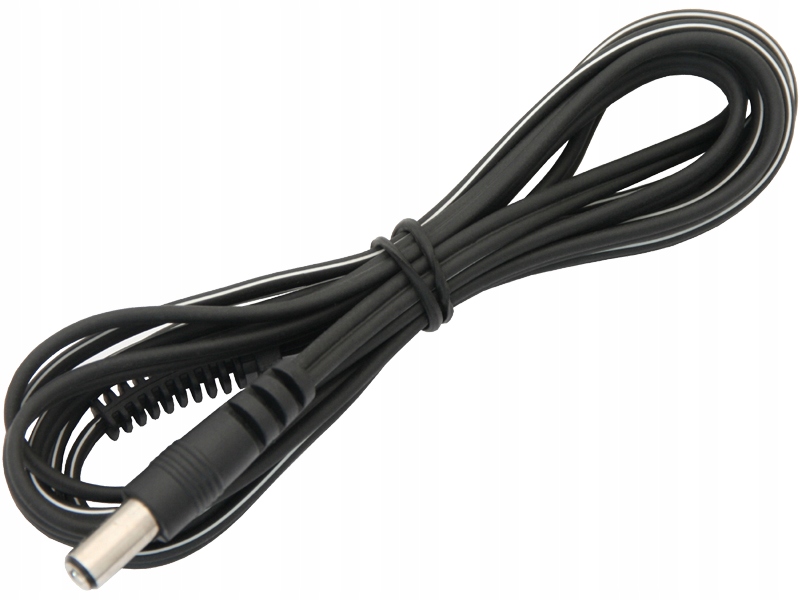 

Wtyk zasilacz DC 2.5mm x 5.5mm z przewodem 2 x0.22