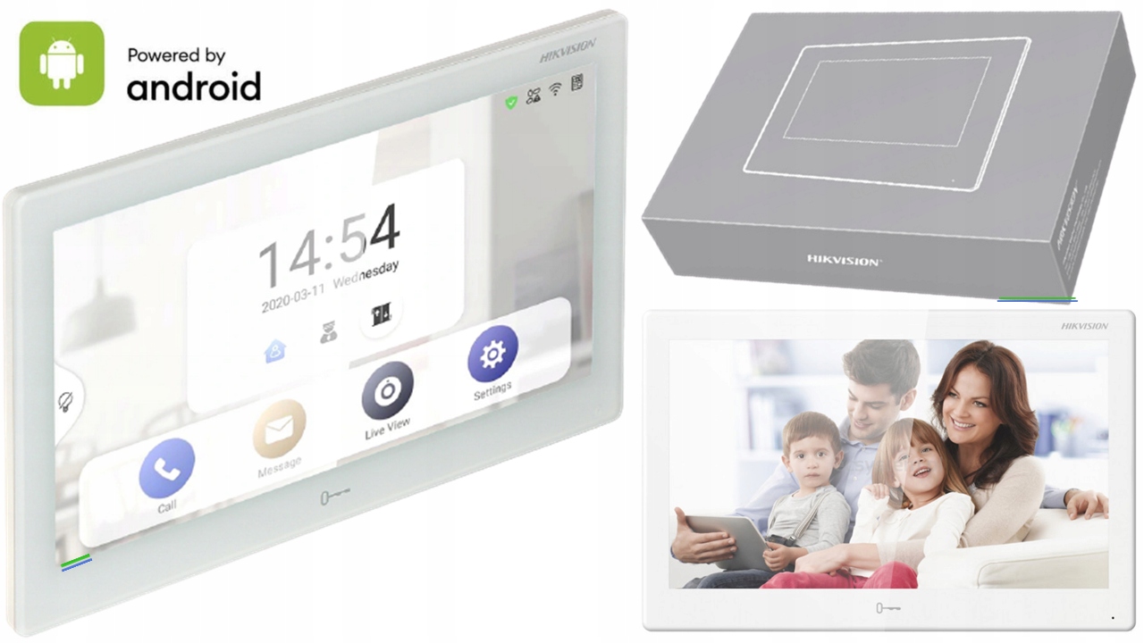 

Panel Wewnętrzny Ip Hikvision DS-KH9510-WTE1(B)