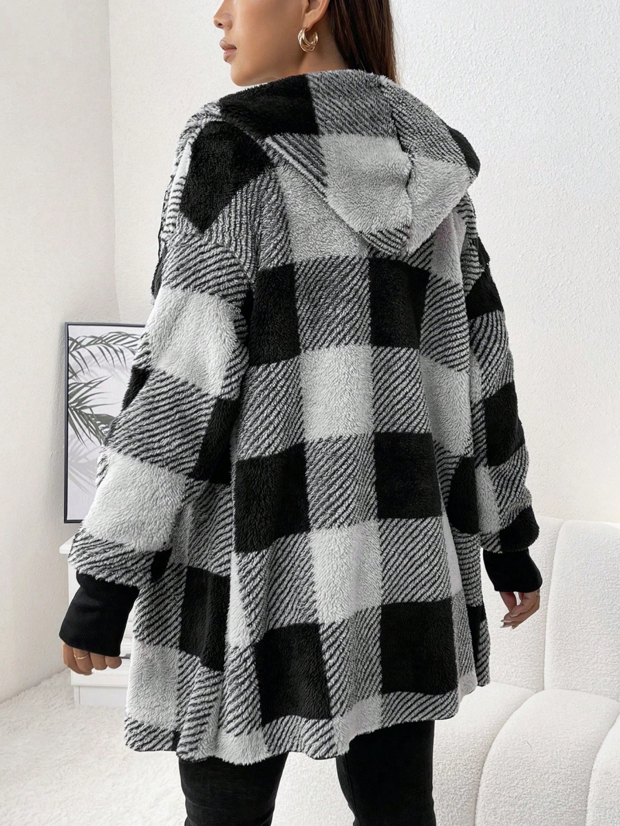 SHEIN MATERNITY PŁASZCZ PLUSZOWY M 938 Marka Shein