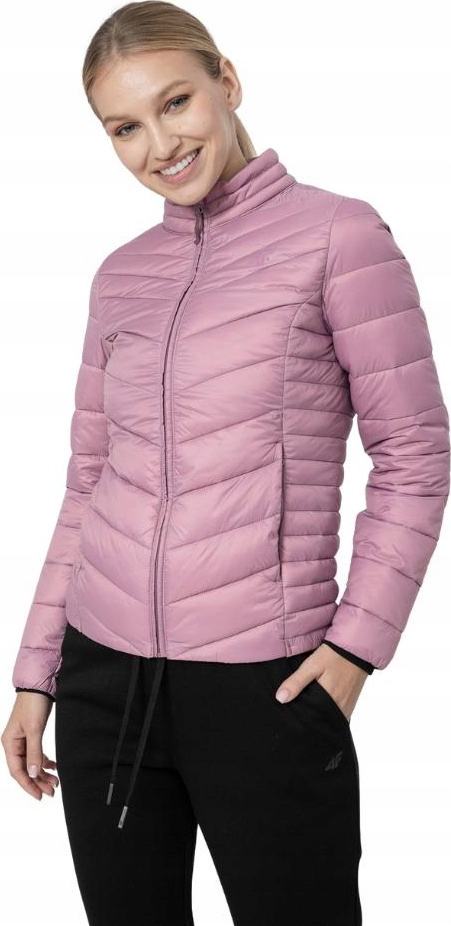 Dámská Bunda 4F Růžová H4Z22 KUDP002 52S vel. S