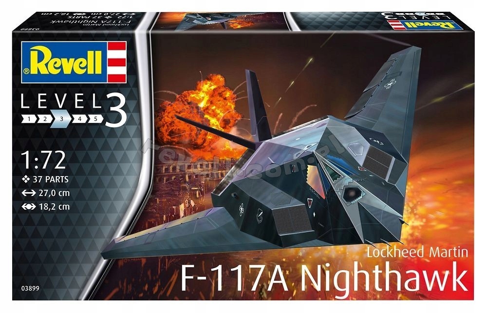 Revell - 03899 - F-117A Nighthawk Stealth Fighter