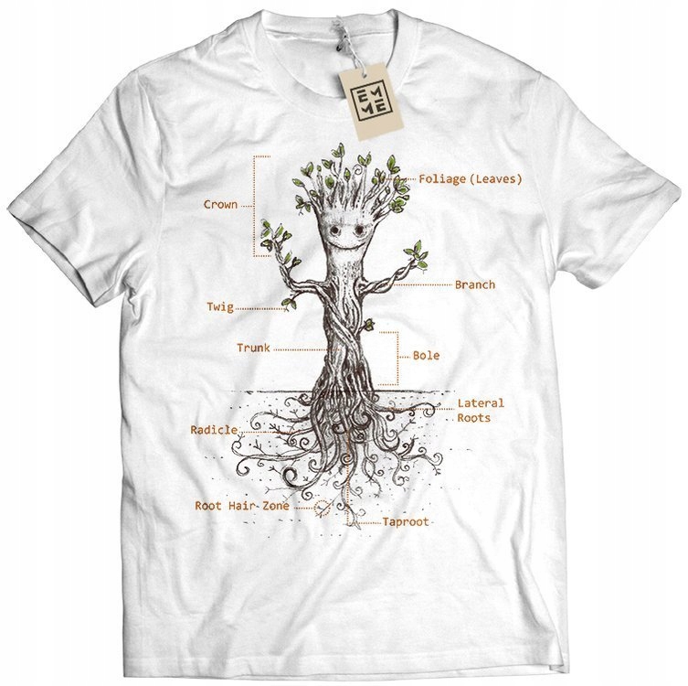 

Koszulka Męska Groot Strażnicy Galaktyki M