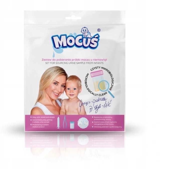 

Zestaw Do Pobierania Moczu Dla Dzieci Mocuś