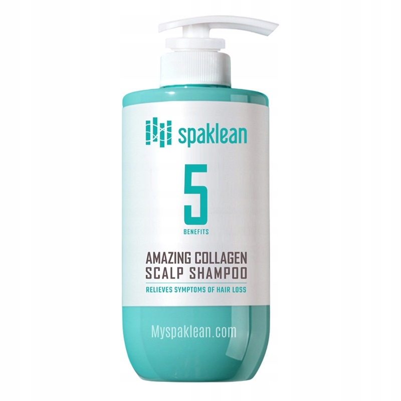 Šampon na pokožku hlavy s kolagenem Spaklean Amazing Collagen Scalp 500 ml