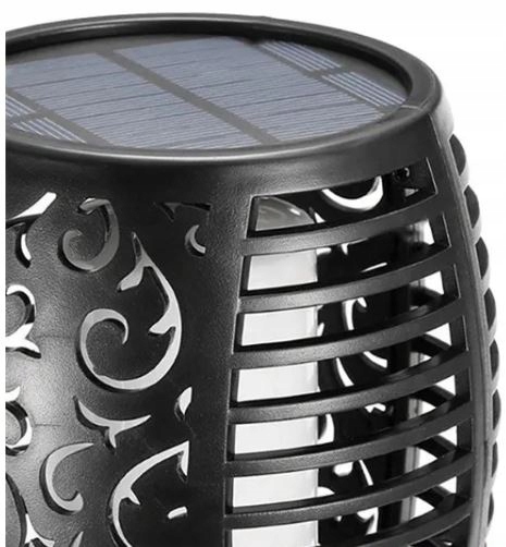 LAMPA SOLARNA LED LATARNIA POCHODNIA WBIJANA PŁOMIEŃ DUŻA Kod producenta TDSSPZOO