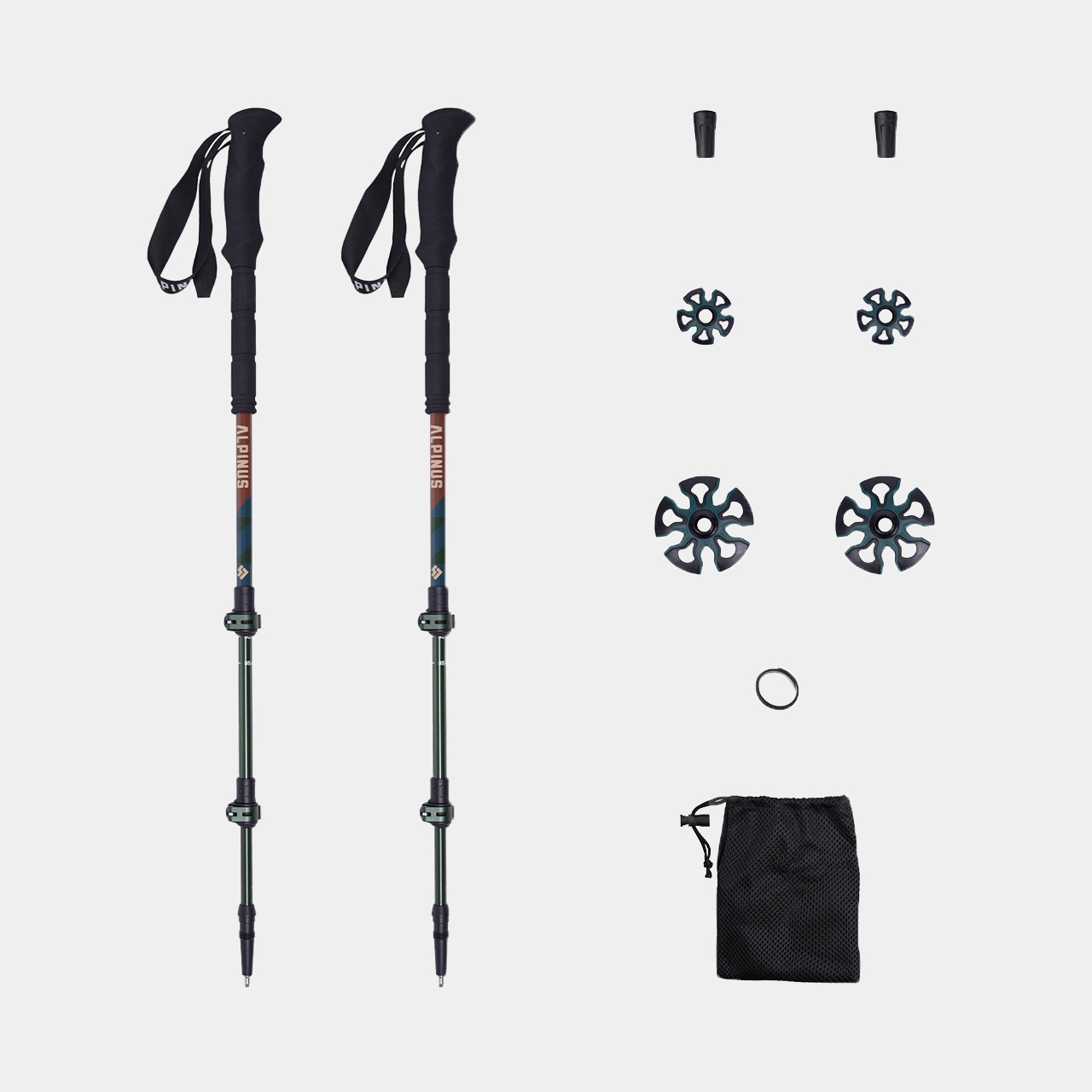 Trekové hole Alpinus Matterhorn 65-135 cm