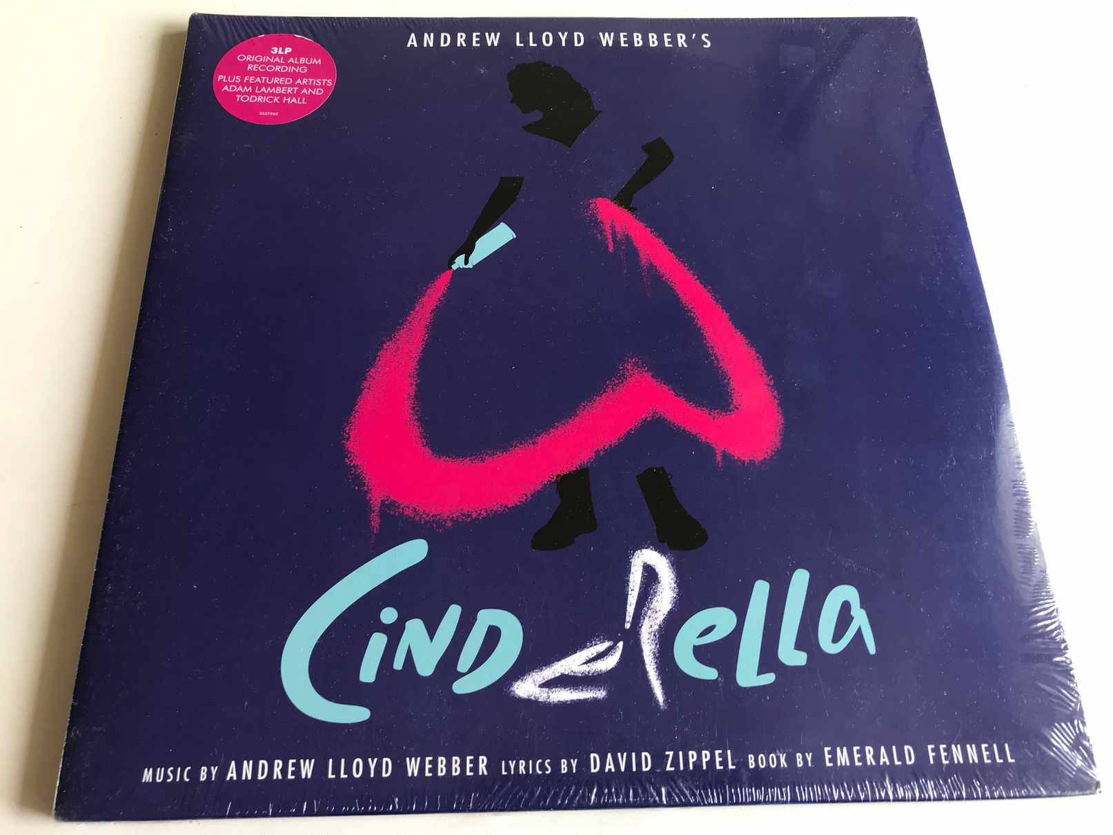 英3discs LP Andrew Lloyd Webber Cinderella 3537965 Polydor /00920 Andrew Lloyd Webber - CINDERELLA