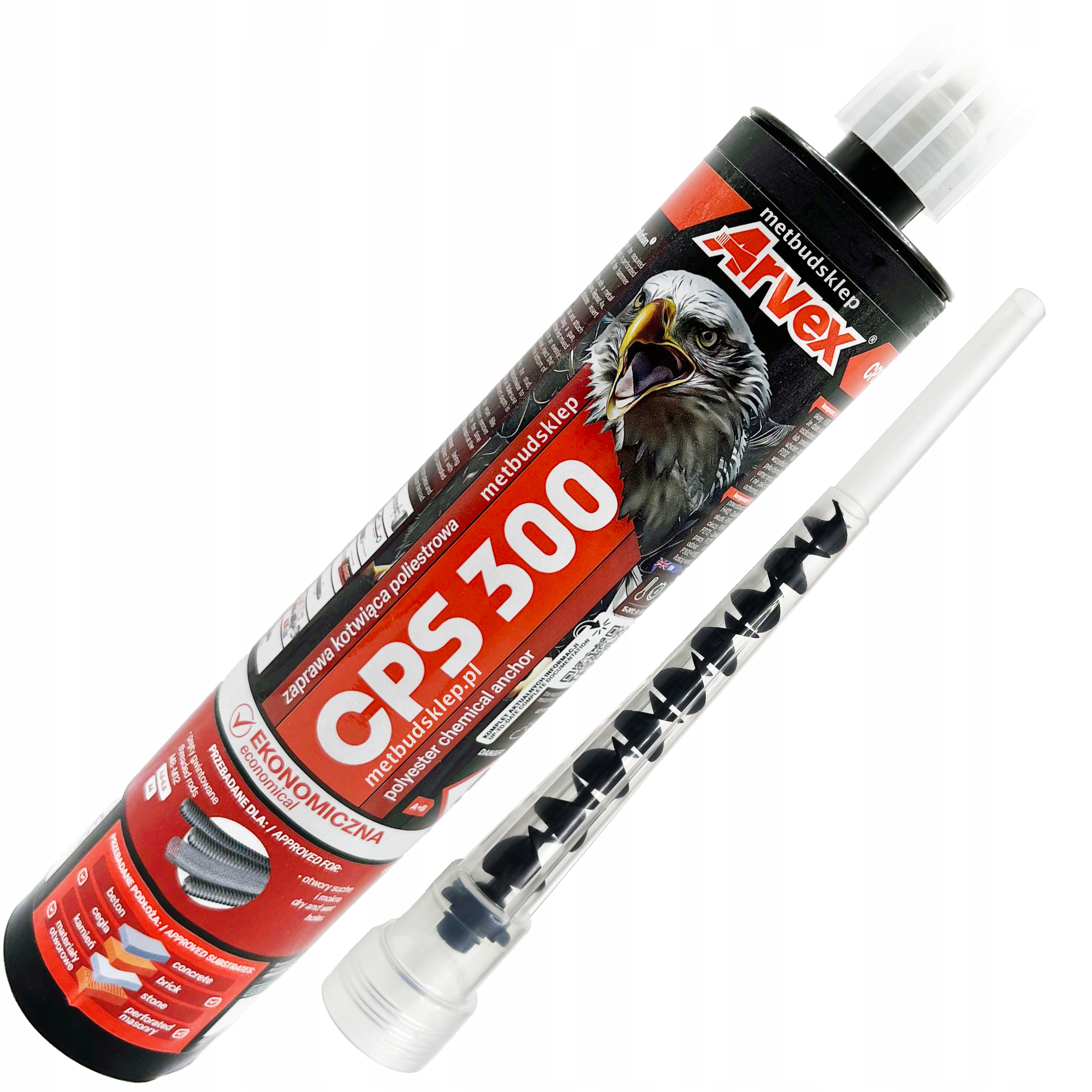Kotwa chemiczna Arvex Cps 300-Zdjęcie-0
