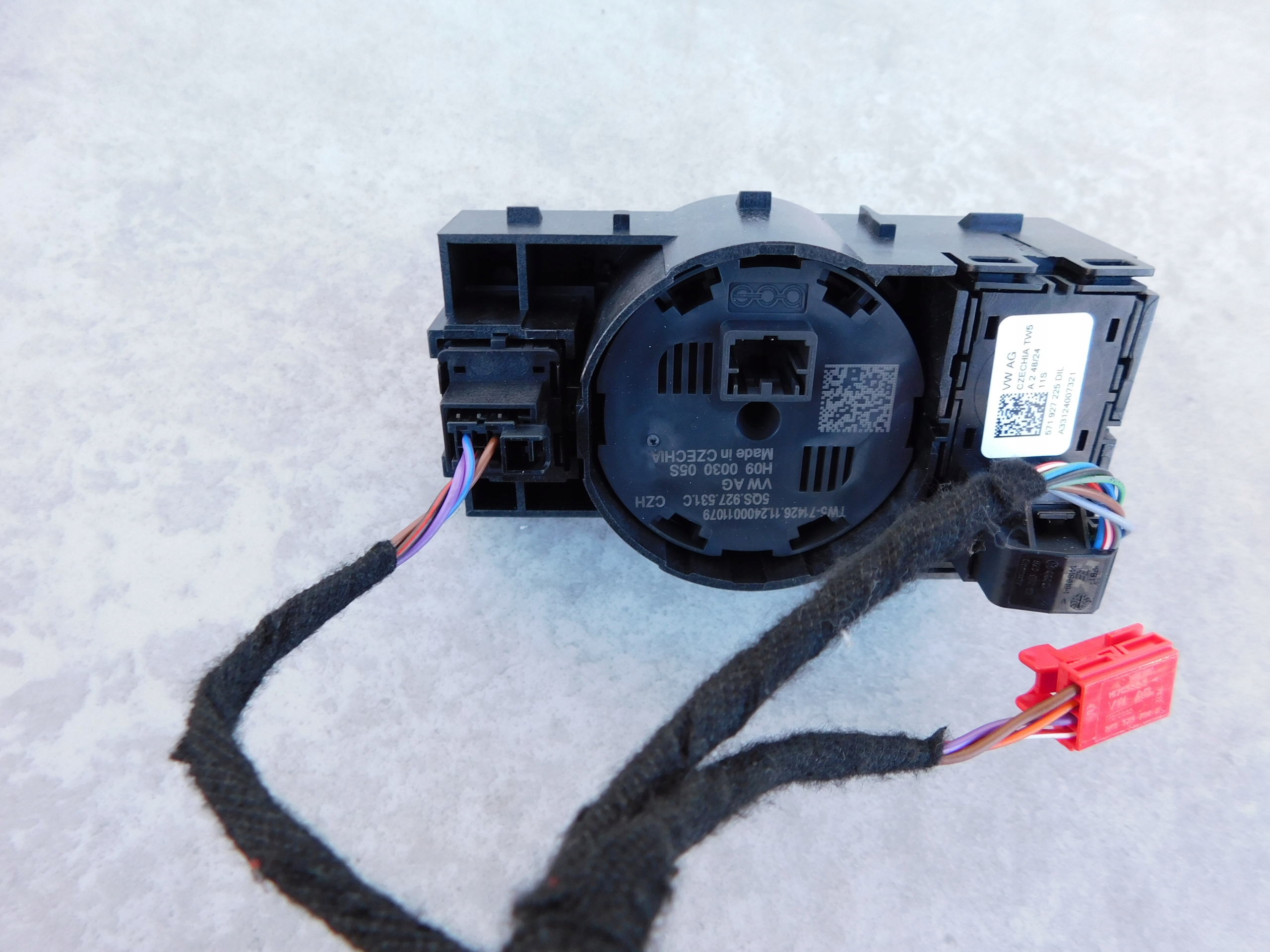control panel EPD start-stop DIL switch Volkswagen Tiguan original