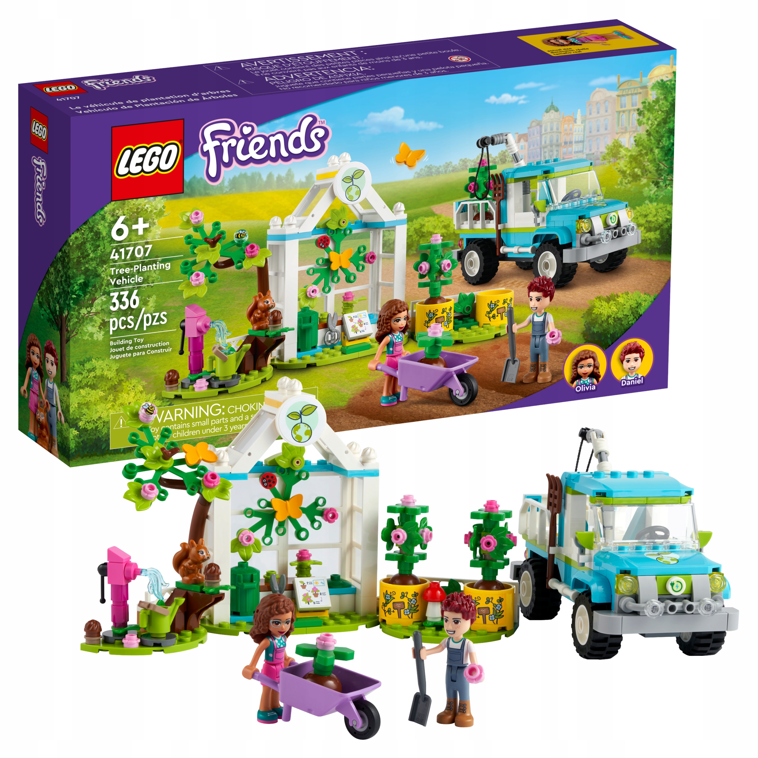

Lego Friends 41707 Furgonetka do sadzenia drzew