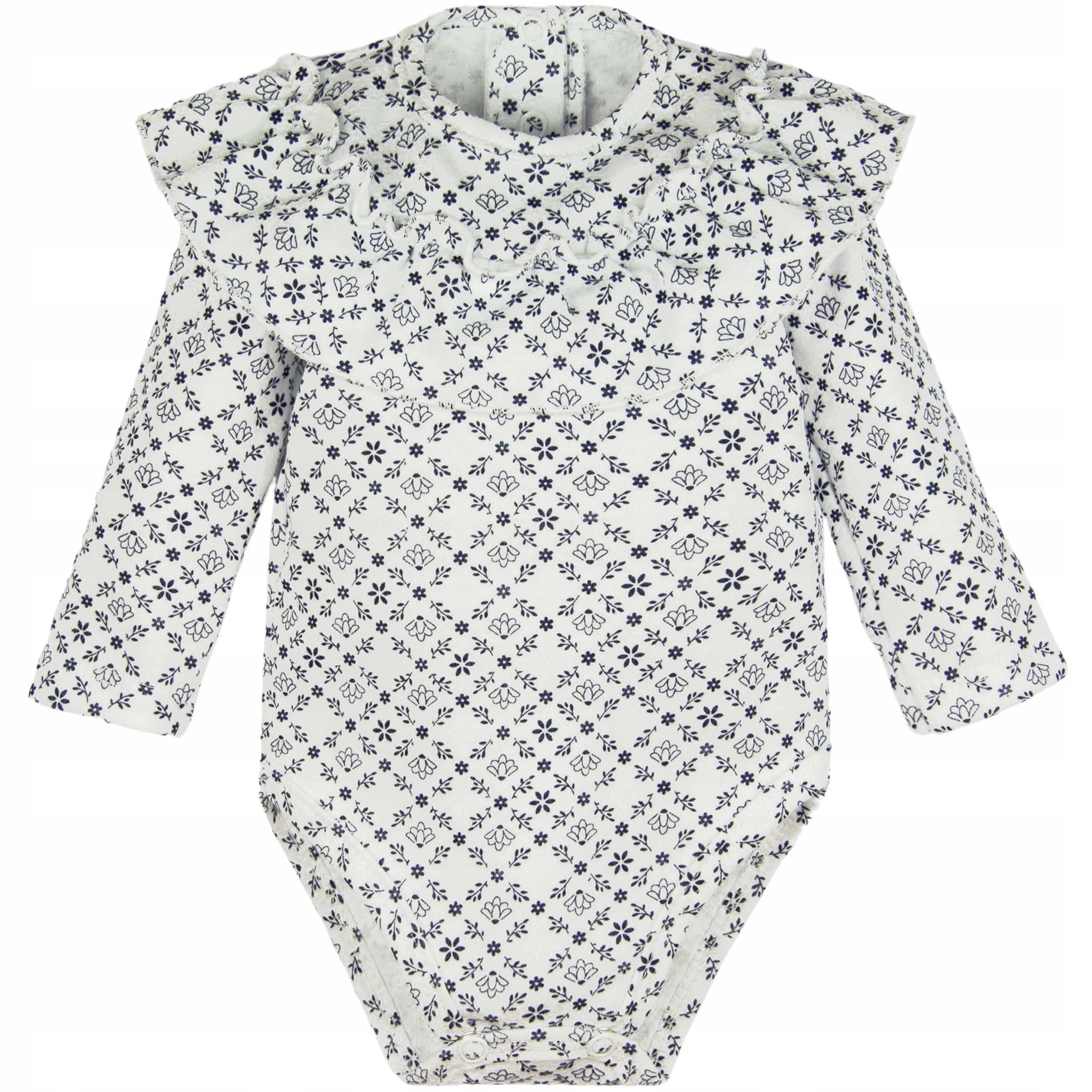 

Body Z Falbanką Dookoła drobne kwiatuszki 62 Mrofi