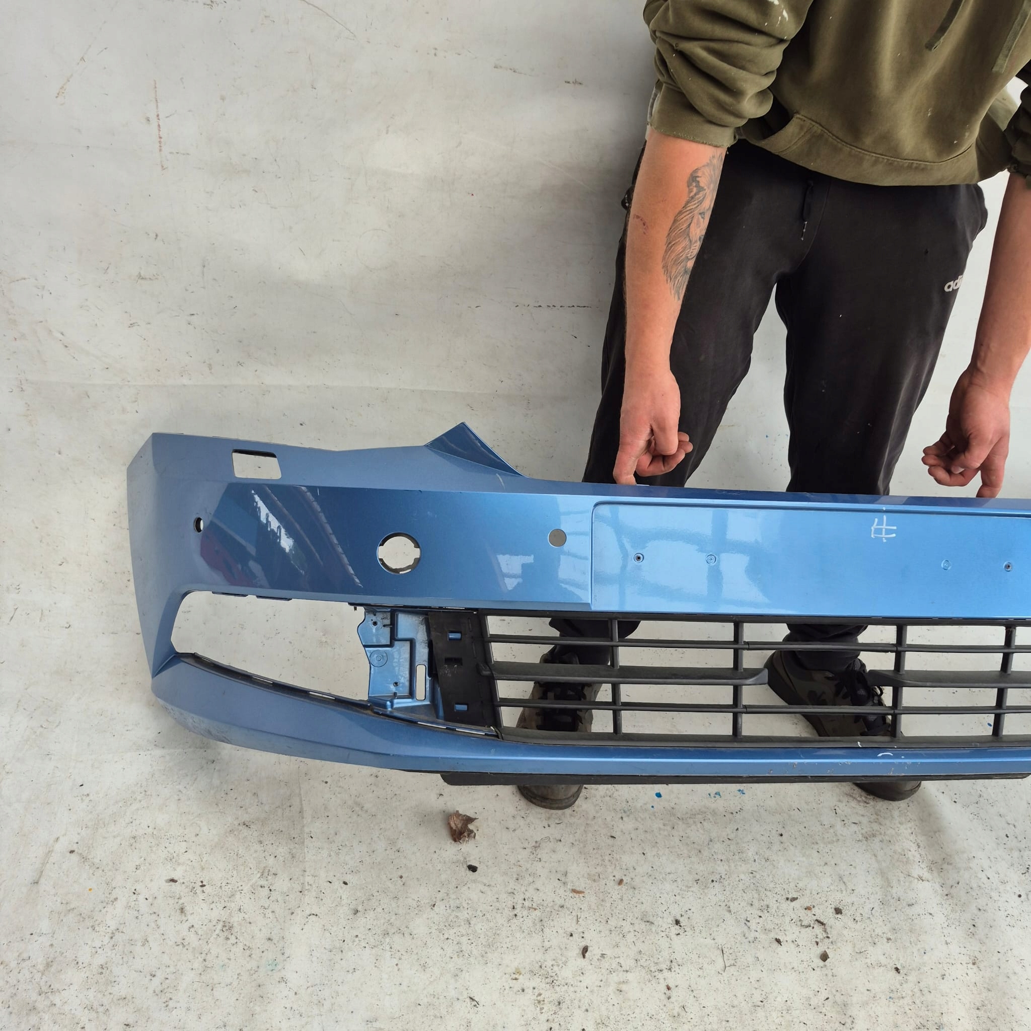 SKODA FABIA III 3 14-18 bumper front front PDC SPR