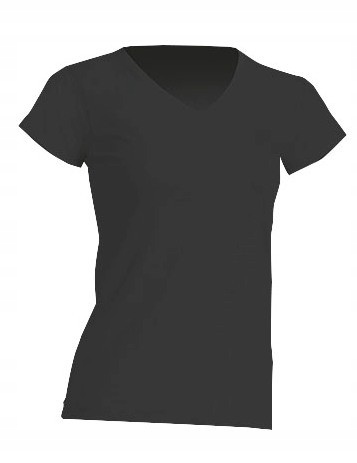 

T-shirt Koszulka Jhk Cmfp V-neck czarna Bk r. S