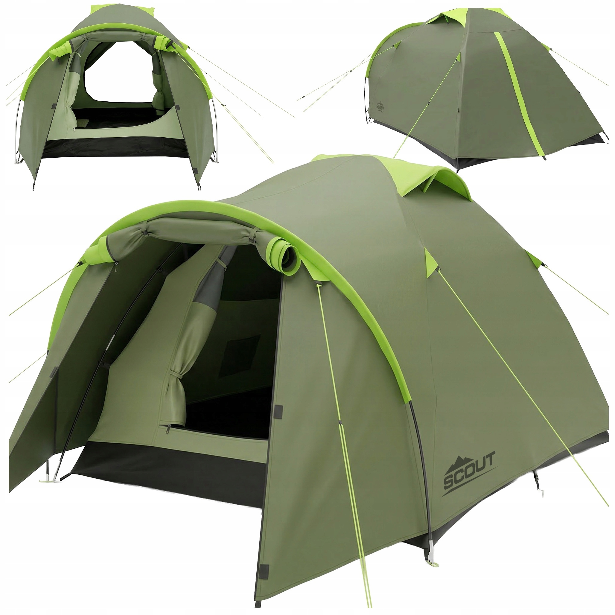 Stan 2 Osobní Turistický Kempingový Předsíňový Lehký 300 x 150 cm Vayox