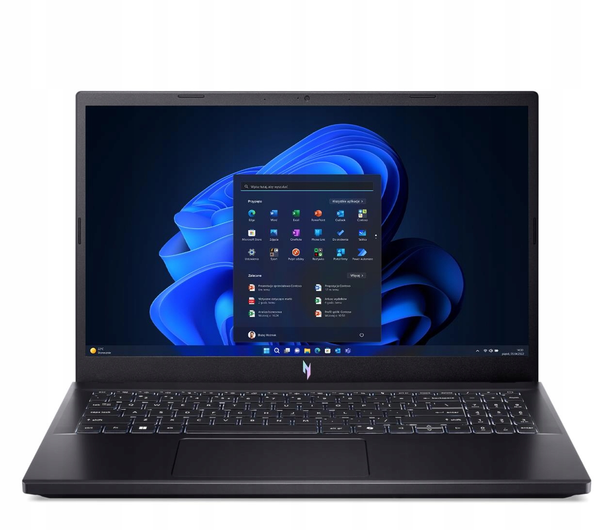 Acer Nitro V R5-7535HS/16GB/512 RTX3050 144Hz Win 11 Pro