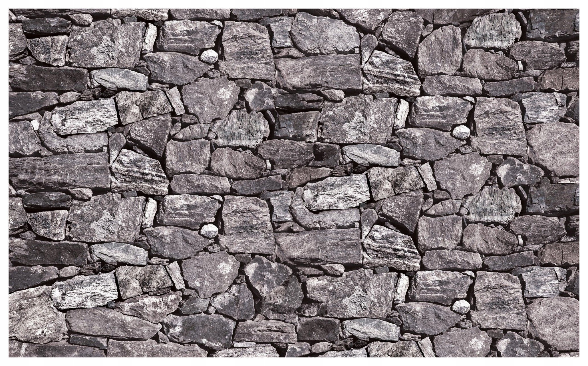 Vliesová fototapeta Kamenná zeď textura šedý kámen 254x184 lepidlo