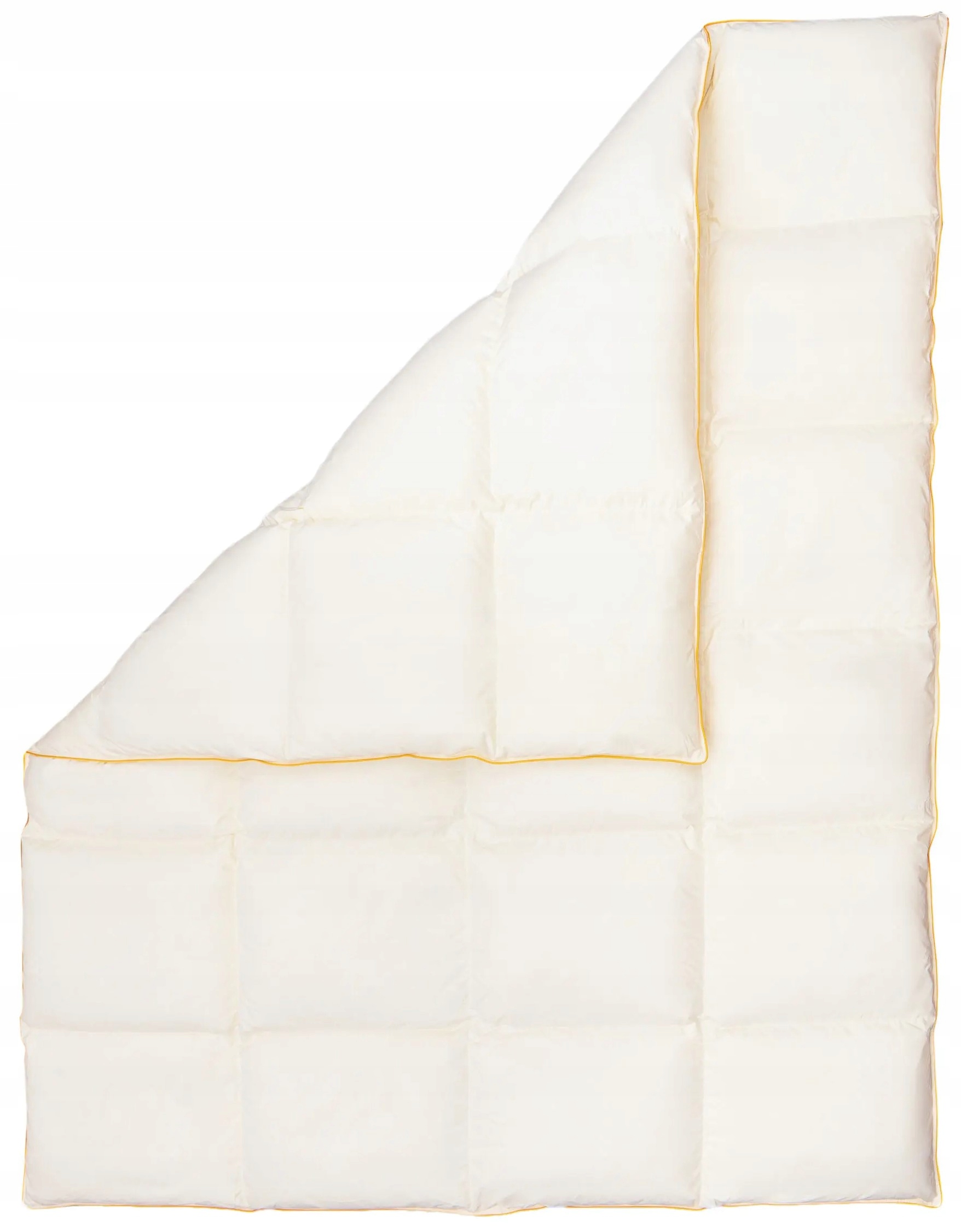 

Kołdra Puchowa 140x200 puch 1 kg Ecru Kremowa