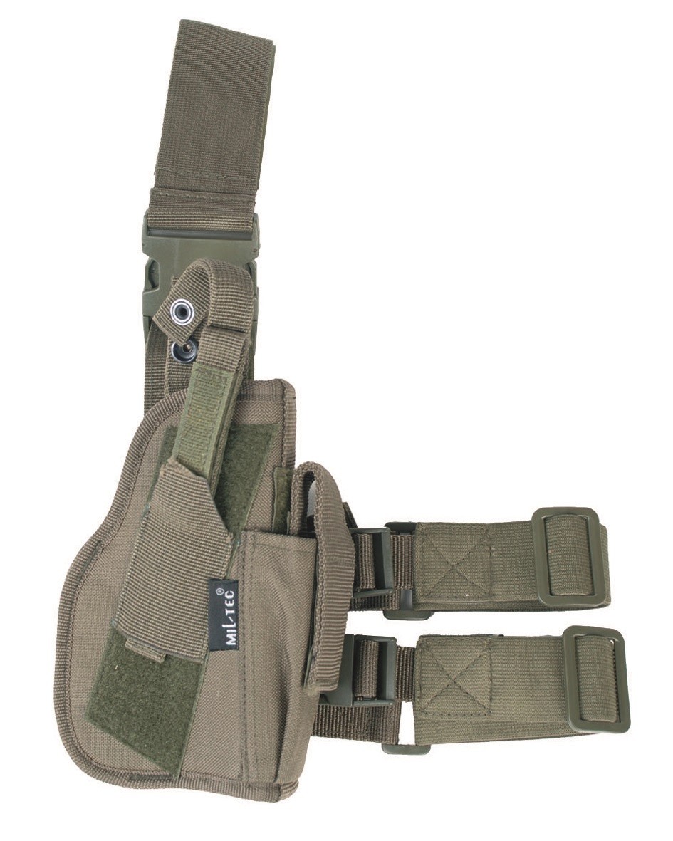 Kabura Udowa Taktyczna Militarna Mil-tec Low Ride Olive Praworęczna Magnes