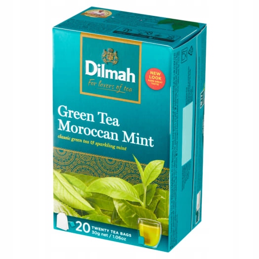 Levně Dilmah Čaj čaj s marockou máta, 20 sáčků ex.