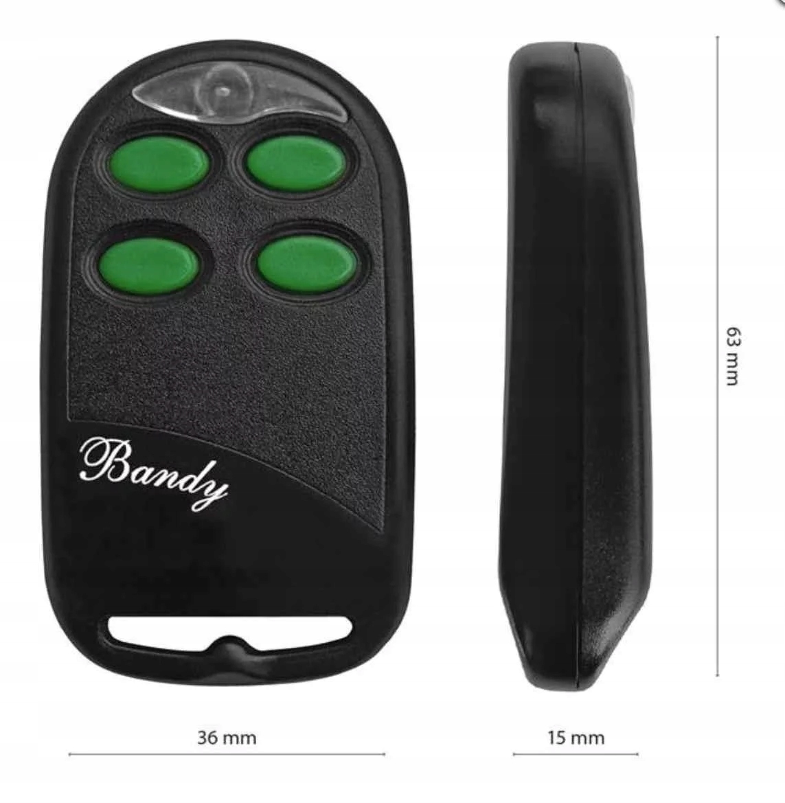 Samokopírovací dálkový ovladač BANDY-CDE4 868/433,92MHz Hormann