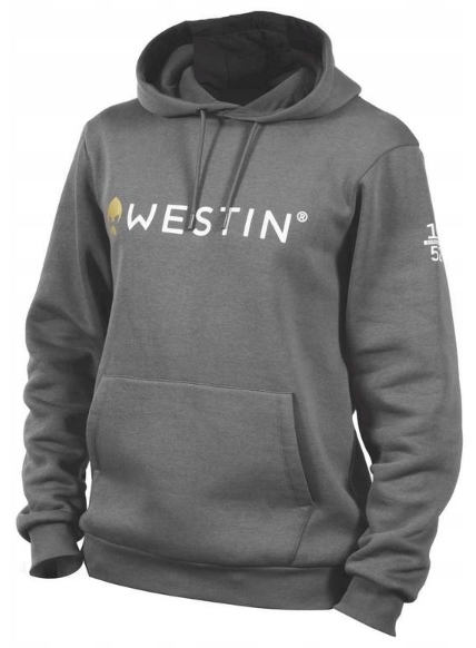 Westin Bluza Wędkarska Hoodie Iron Grey Xs