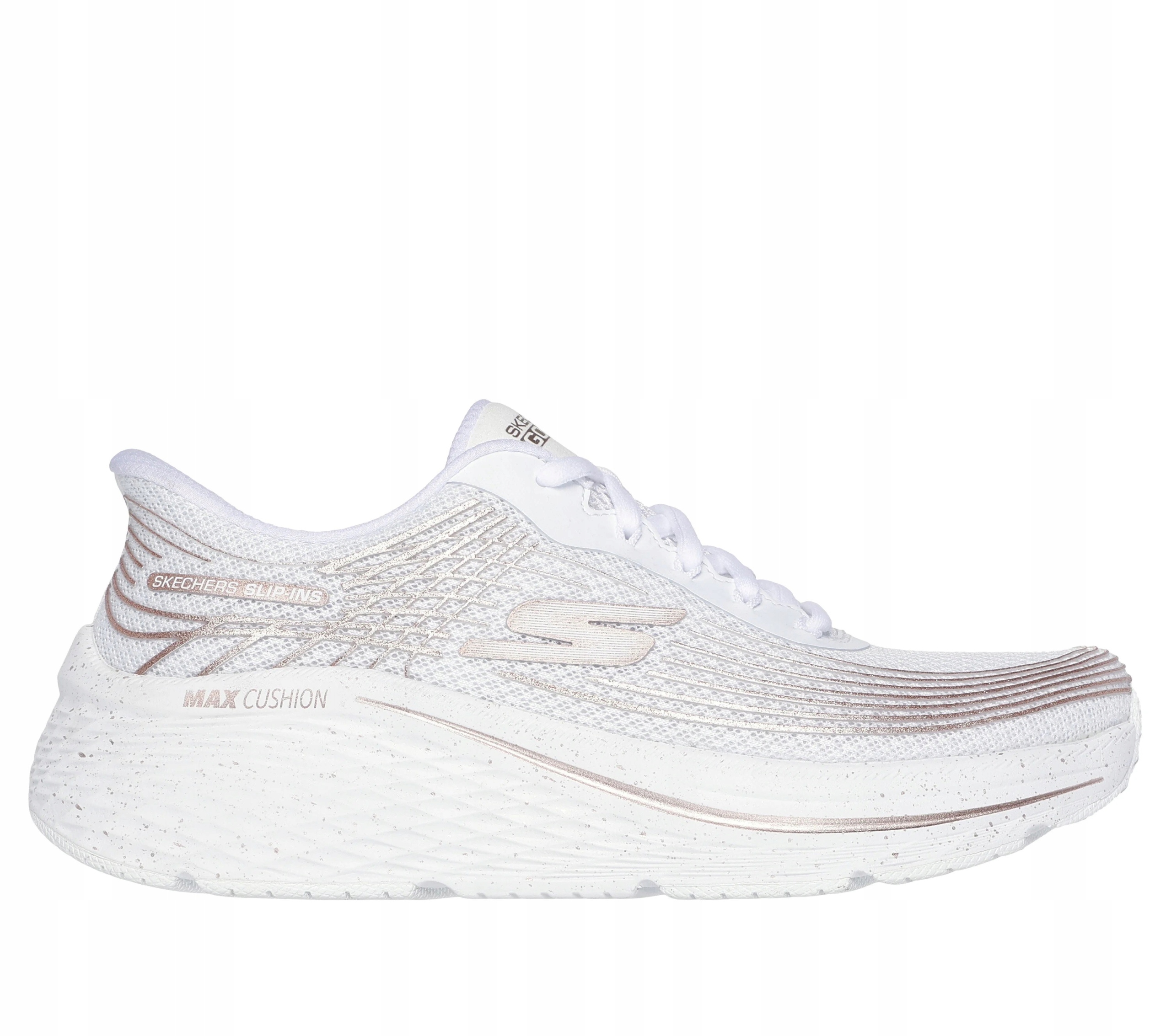 Dámské boty Skechers Slip-ins: Max Cushioning Elite 2.0 Kaplan bílé 1