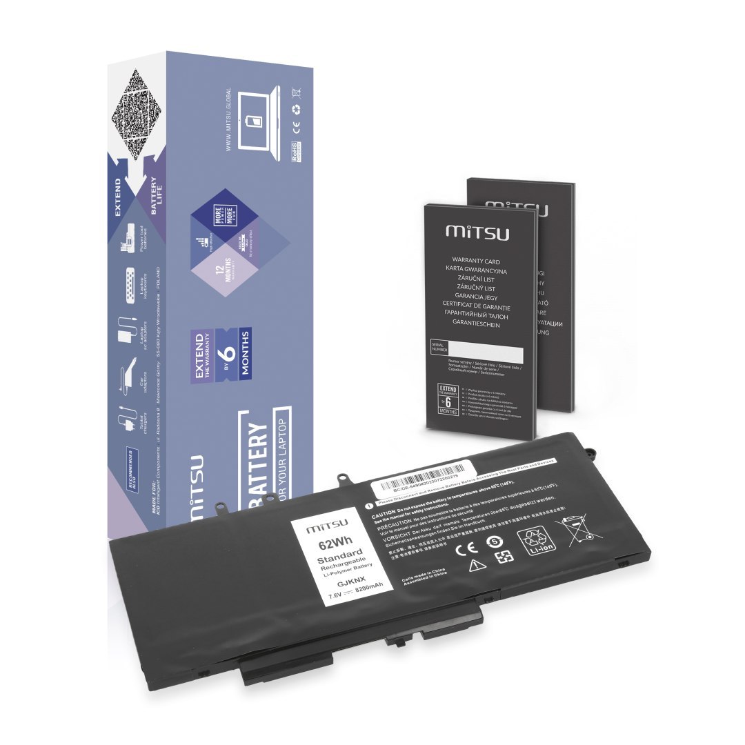 Baterie Mitsu pro Dell Latitude 5490, 5590